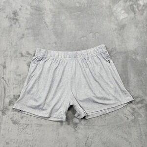 Eddie Bauer Shorts Womens XL Gray Sleepwear Pajama Lounge Lightweight Jersey